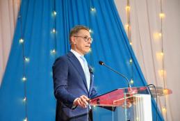 Finnish President HE Alexander Stubb gives his public lecture at Taifa Hall